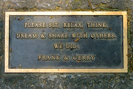Just some good advice from a plaque in Boston.