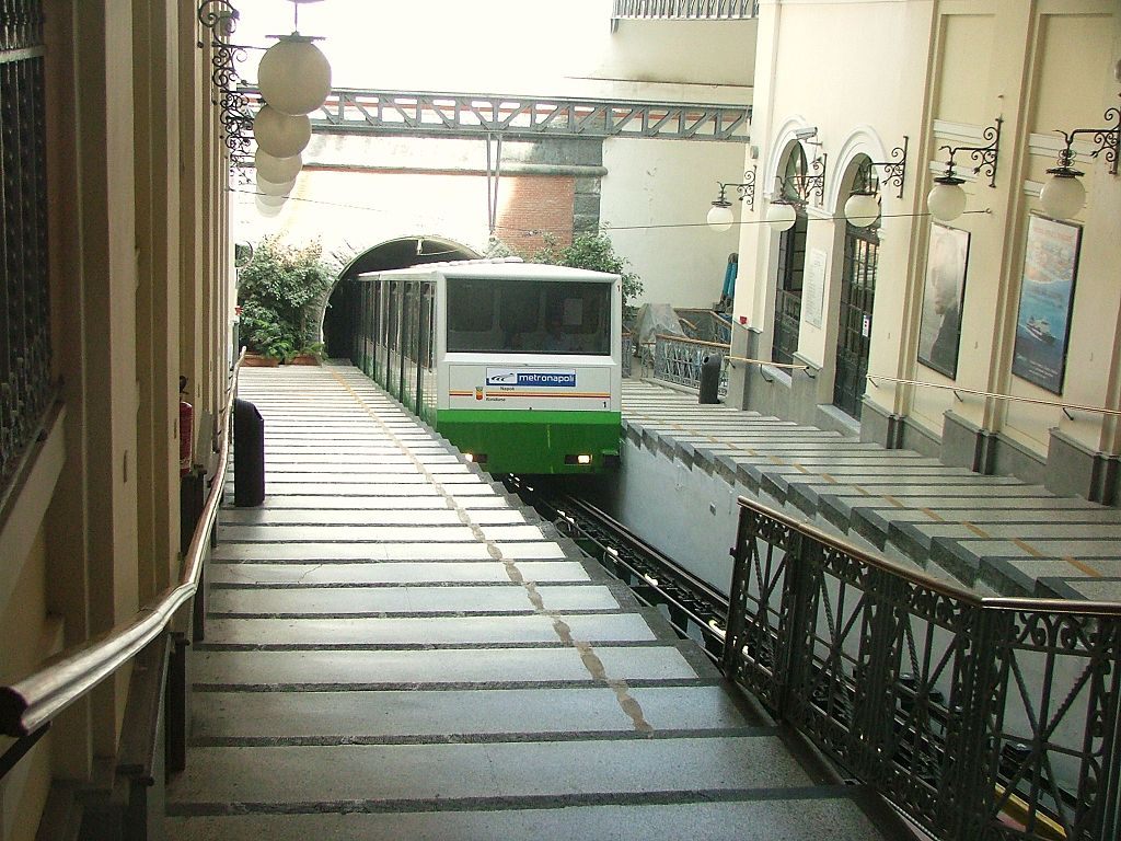 Rolling into the upper station