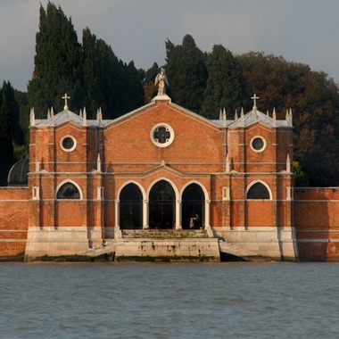 Isola San Michele Funeral gates.