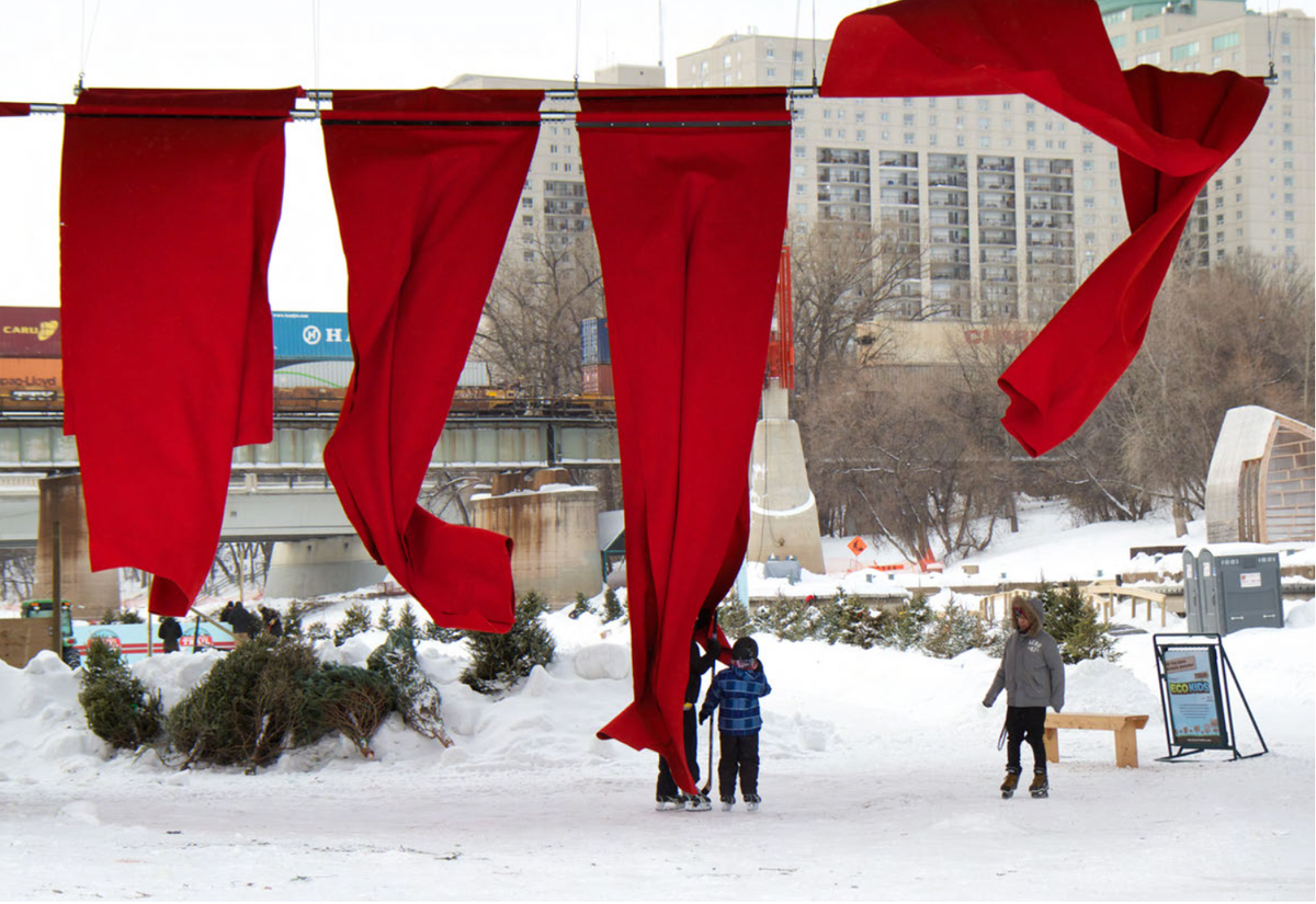 "Red Blanket," from 2014.