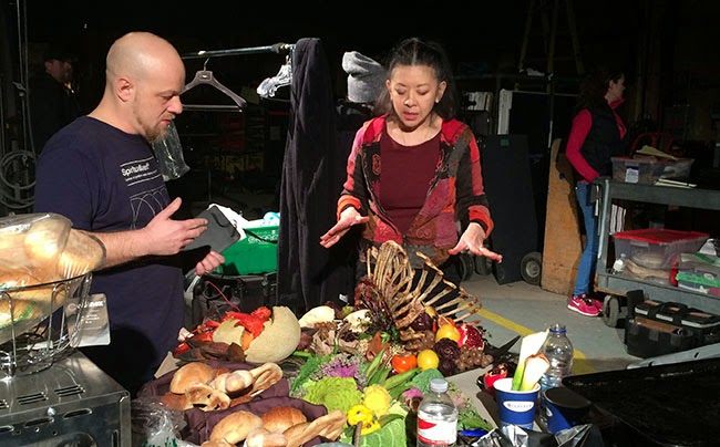 Poon arranges a bloody feast onset.