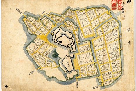 Found: A Crucial Map of Tokyo's Ancient Edo Castle, Which Was Ready for War