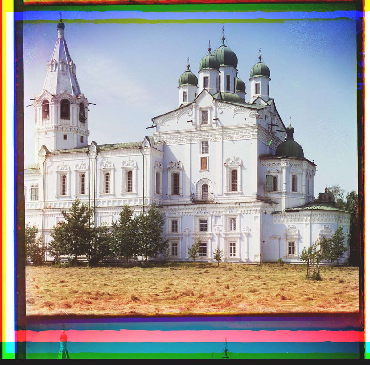 Assumption Cathedral in the Dalmatov Monastery in the Urals.