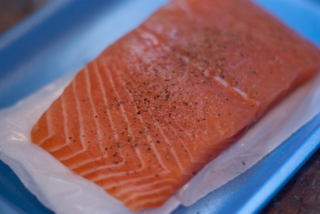 The feed will be used for commercially-produced Scottish salmon.