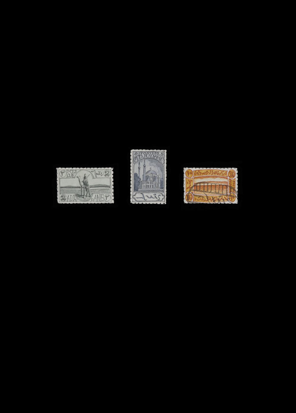 <em>Adjudane. 1922. Pictorals</em>, 1972, Donald Evans.