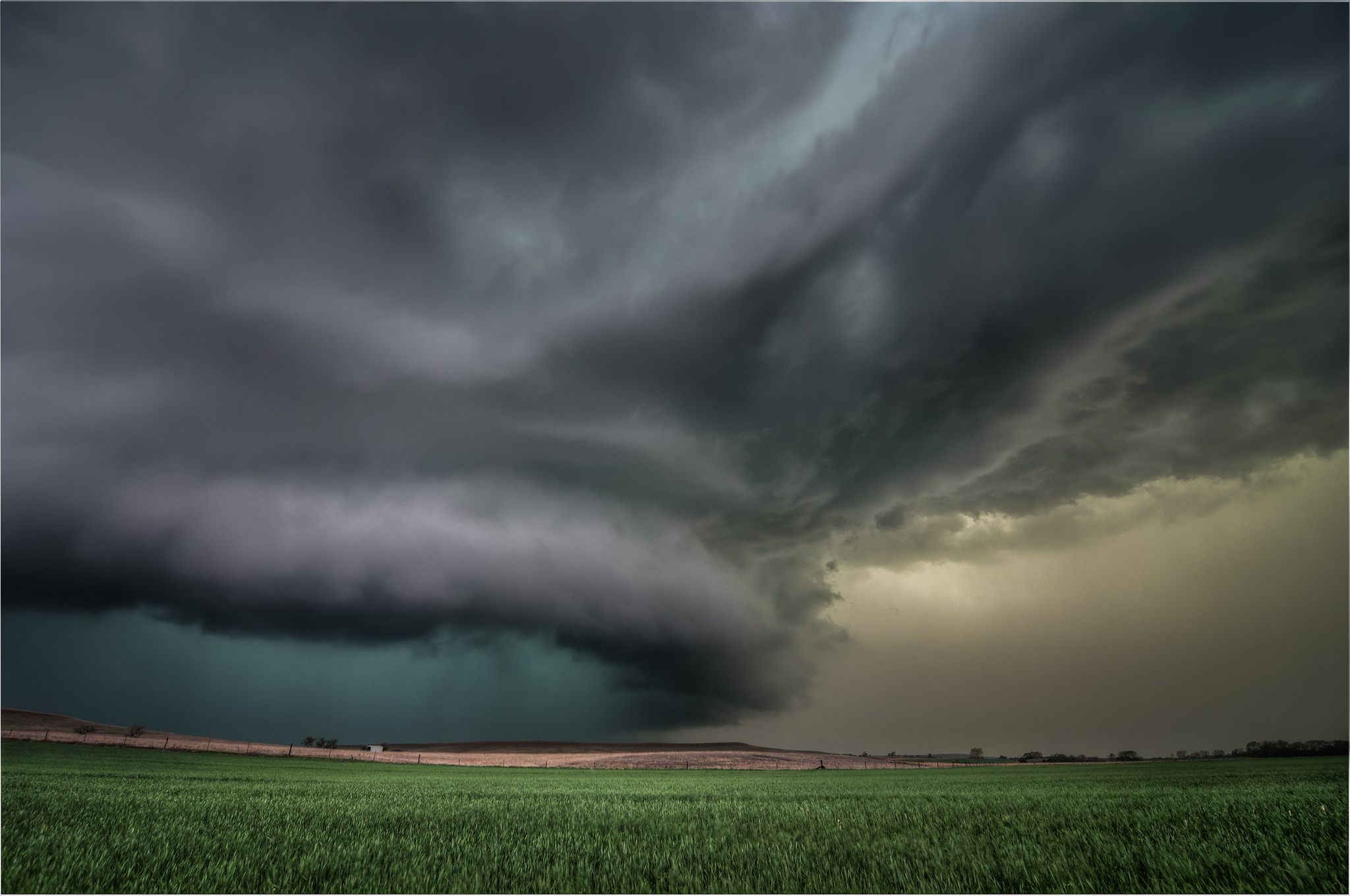The natural world can provoke awe on a large scale.