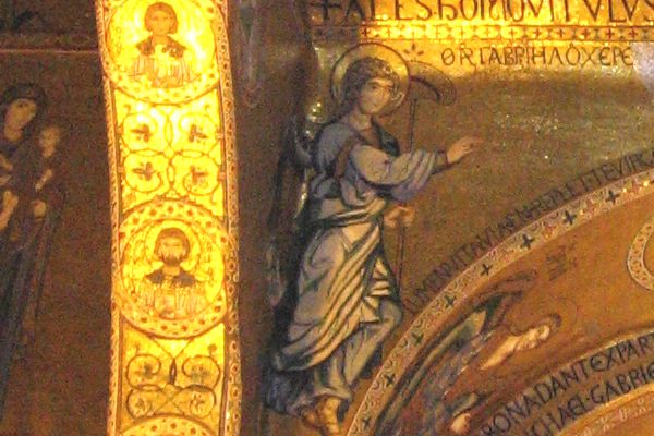 The apse with the Christ Pantocrator.