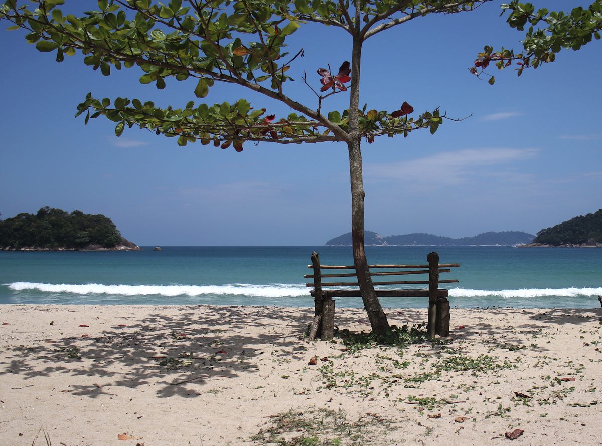 Dois Rios has dazzling beaches, but they're only reachable on foot or by boat.