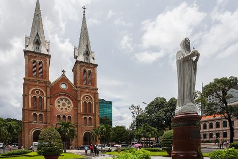 Notre-Dame Cathedral Basilica of Saigon.