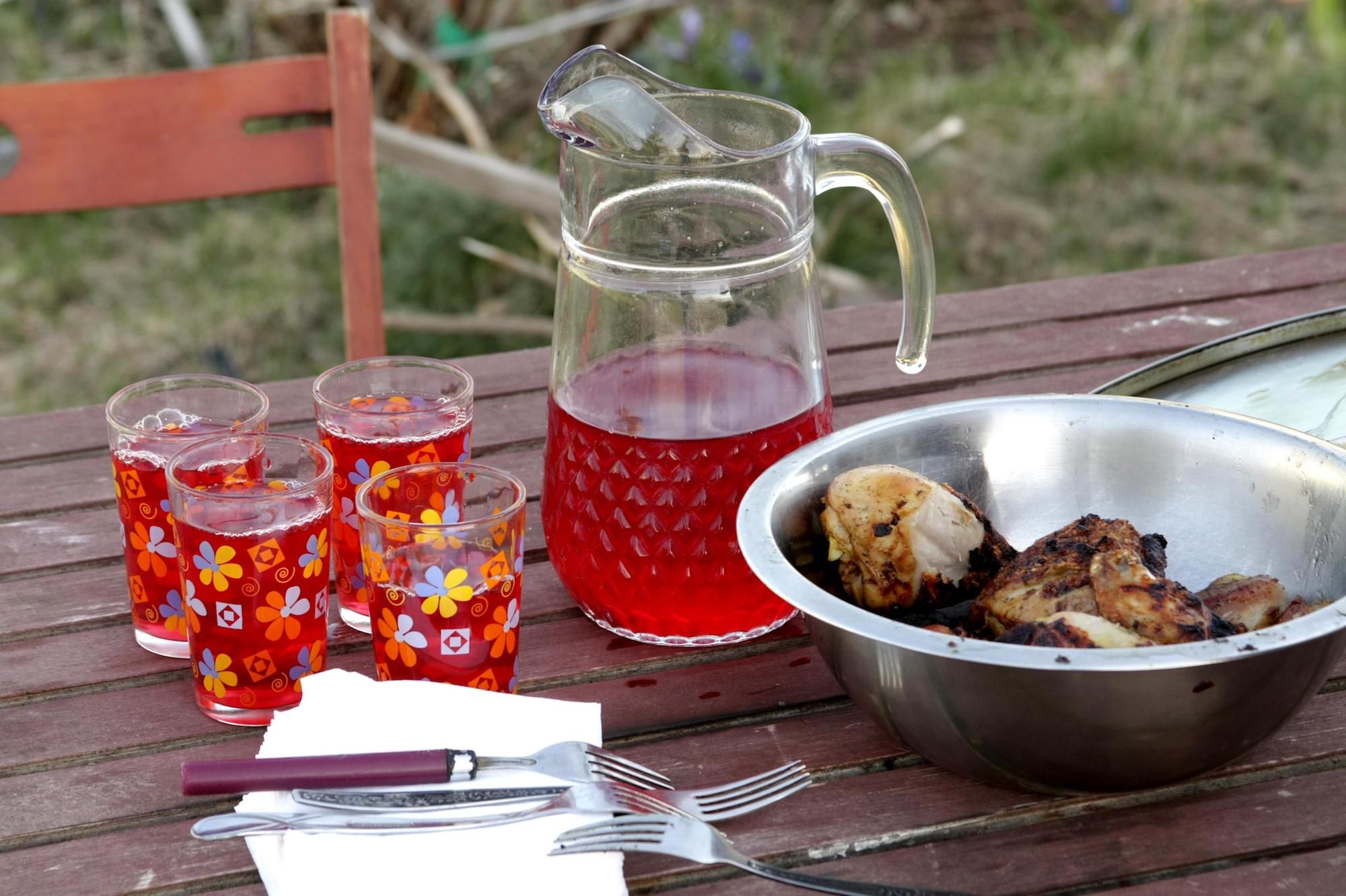 Red drinks are an essential part of the Juneteenth food experience. 