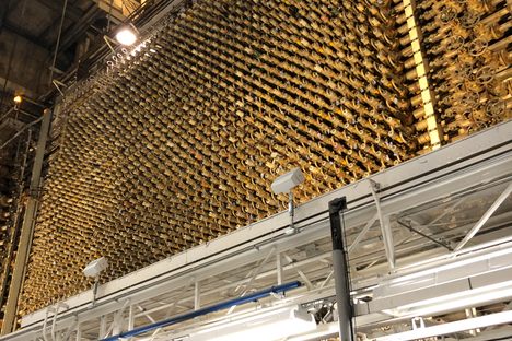 Front face of the B Reactor. Taken 10/27/2022 on public tour.