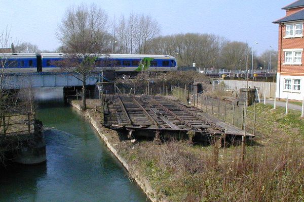 The bridge has been in the open position for decades.