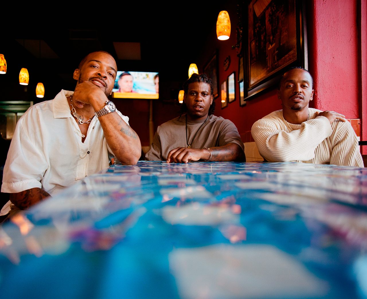 The Ghetto Gastro collective tells the story of the Bronx through food. From left: Lester Walker, Jon Gray, and Pierre Serrao.