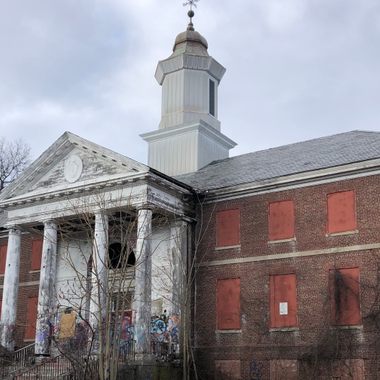The Dr. William F. McLaughlin Administration Building today.