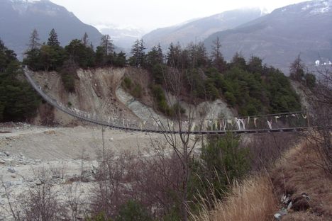 Bhutanese Bridge in the Wallis