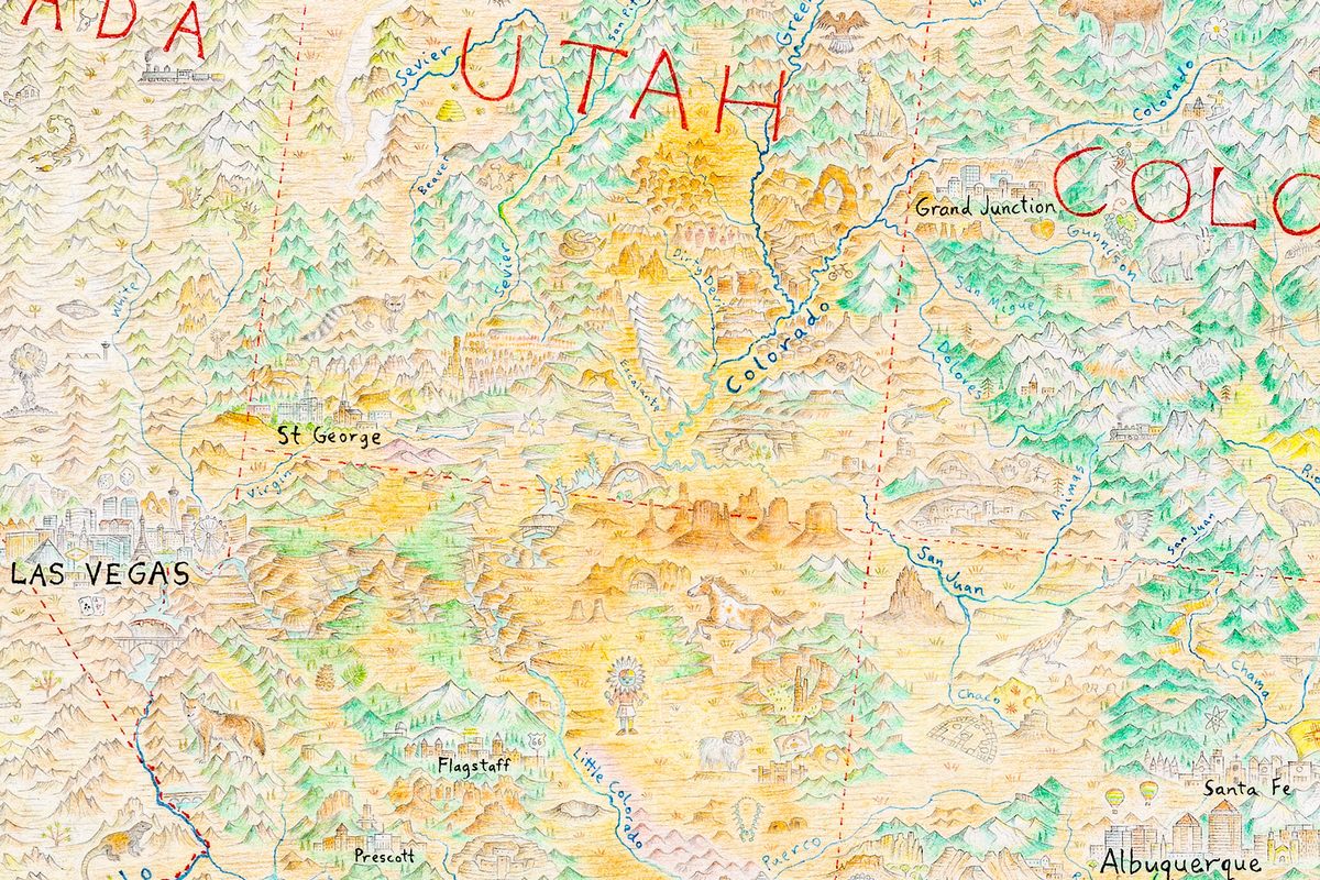 The otherworldly landscape of southern Utah holds a special place for Thomas.