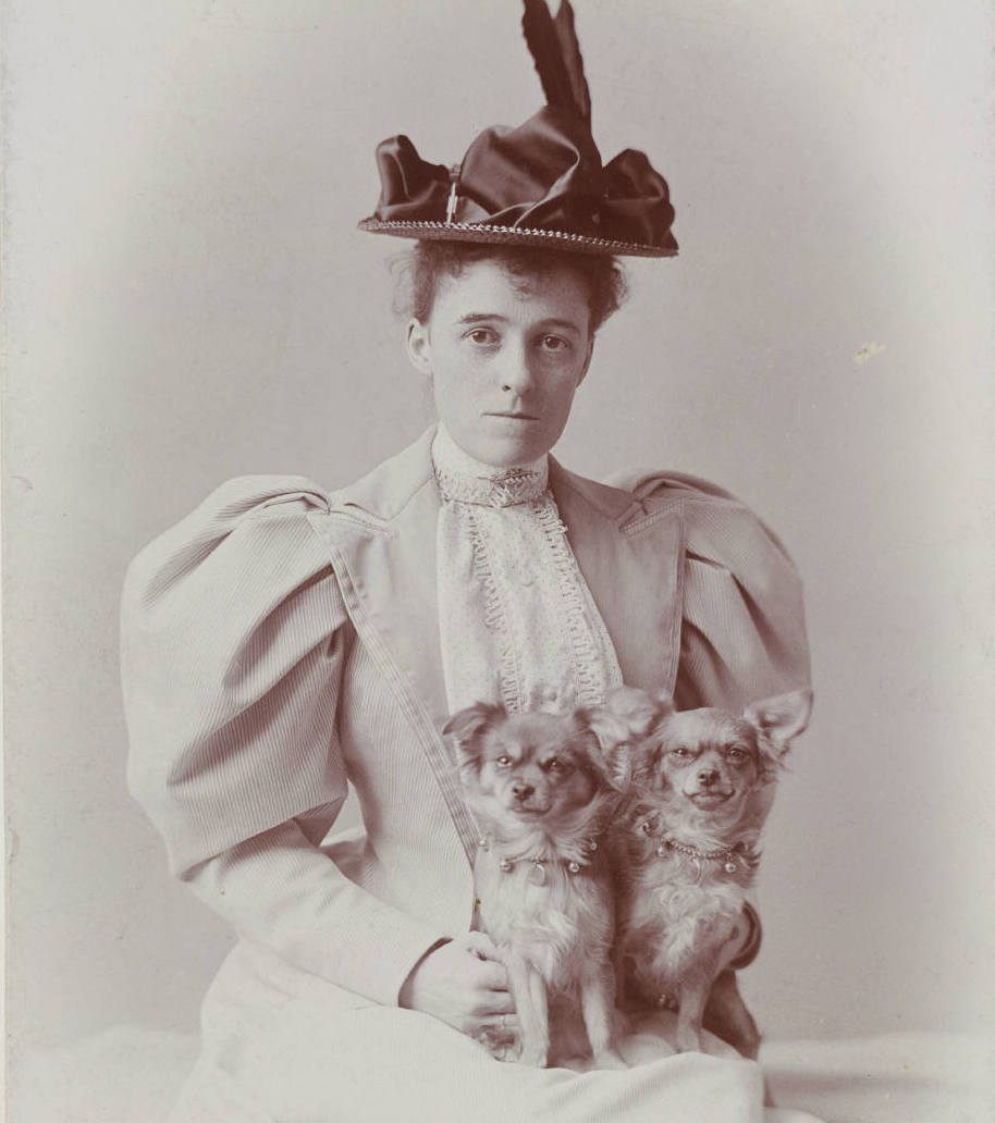 Edith Wharton around 1890.