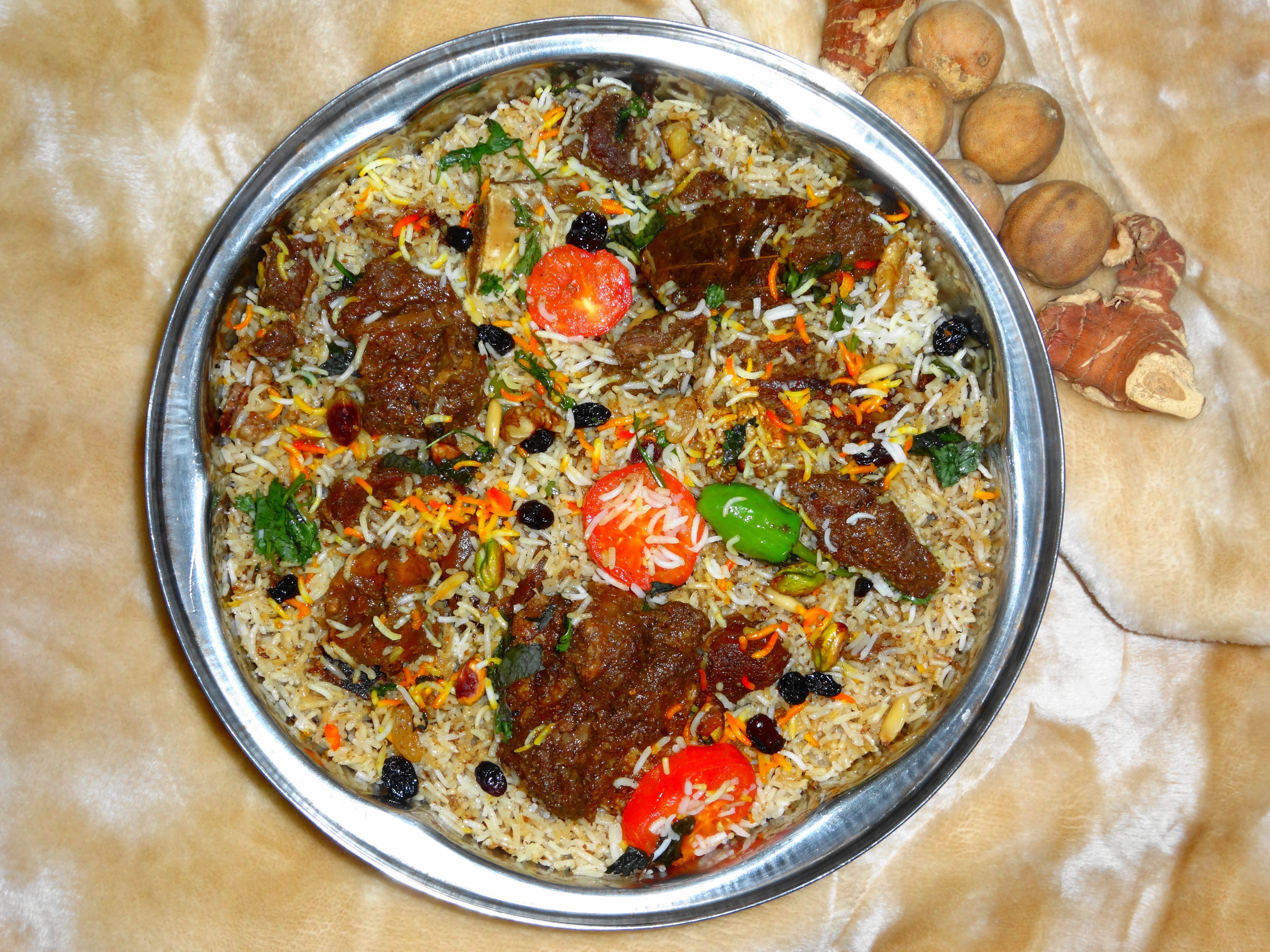 Biryani: One of the many delicious dishes to exalt the humble camel.
