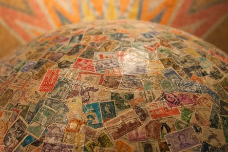 World's Largest Ball of Stamps