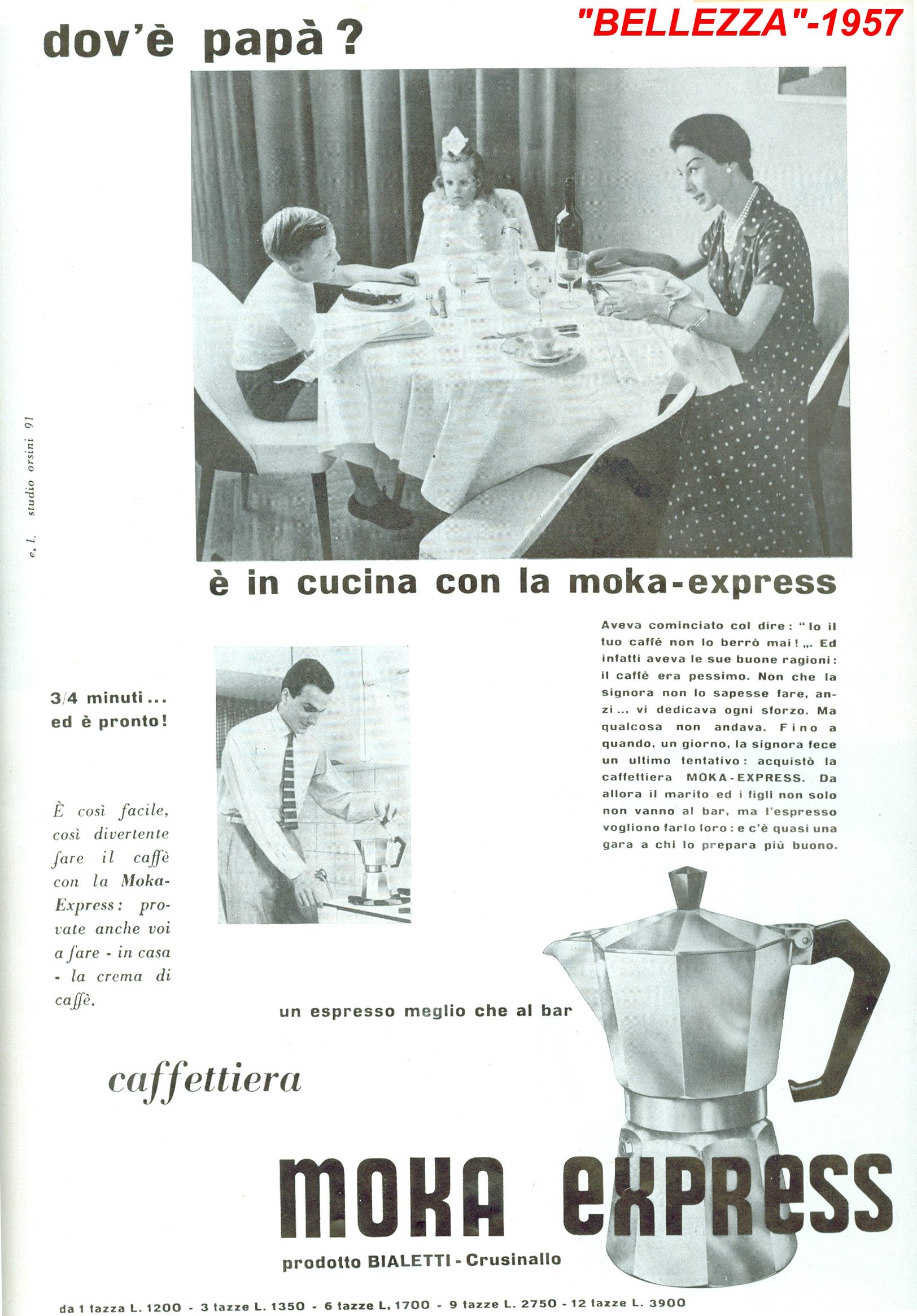 The secret history of: Moka Express coffee maker - Comunicaffe International