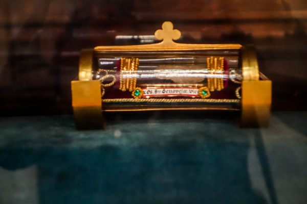 A relic of St. Genevieve
