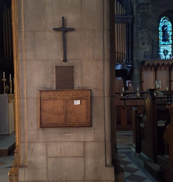 The Martyrs’ Cross in Edinburgh, Scotland