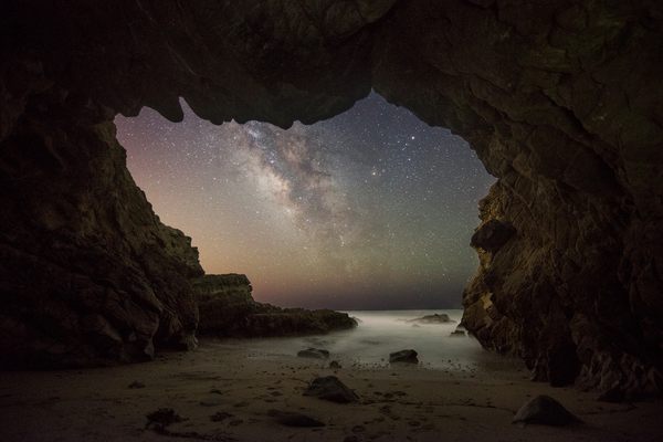Malibu Sea Cave. 