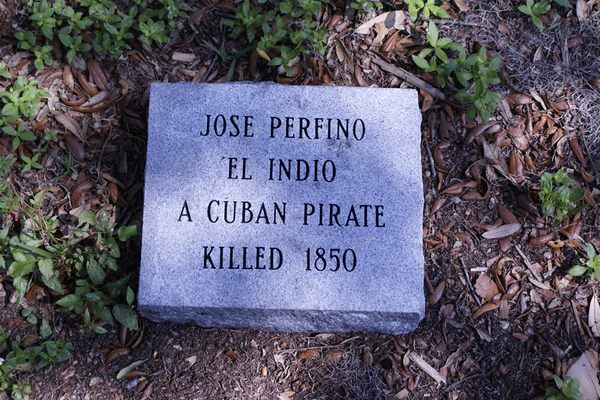 Tampa Bay’s Oaklawn Cemetery is the final resting place of Jose Perfino, who’s thought to have been a pirate.