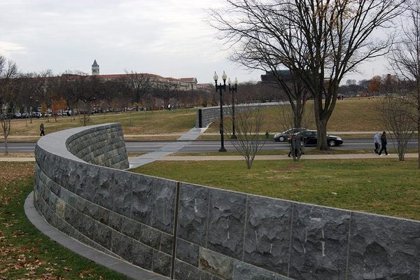 View of the Potomac Park Levee
