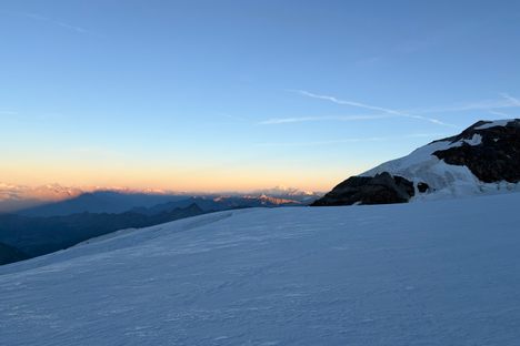Sunrise over Mont Blanc