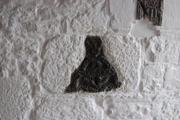 A Sheela-na-gig in Cratloe, Ireland. 