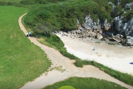 There's a Secret Spanish Beach in the Middle of a Field
