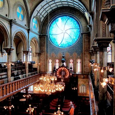 The Eldridge Street Synagogue and Museum.