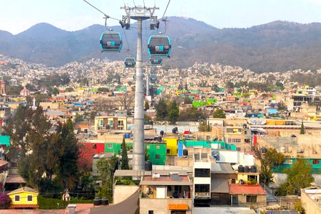 Cablebús Linea 1 in Mexico City