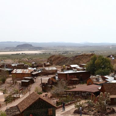 Calico Ghost Town from an overlook