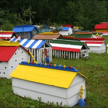 Burial Spirit Houses