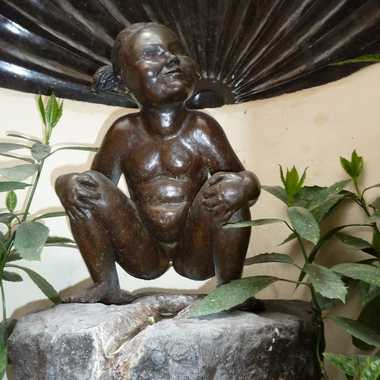 Jeanneke Pis forms a counterpoint in gender terms to Brussels' trademark statue, Manneken Pis.