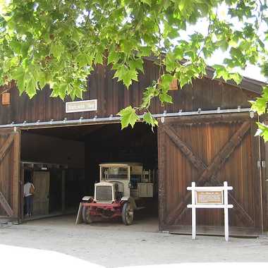 The Olsen Blacksmith Shop on the museum’s grounds is representative of an early 20th century farmer’s workshop.