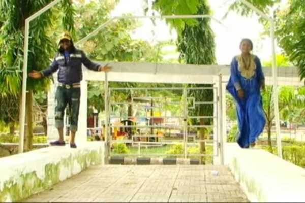 A still from the movie version of So Aljannar Duniya, the first work published in Hausa by a woman.