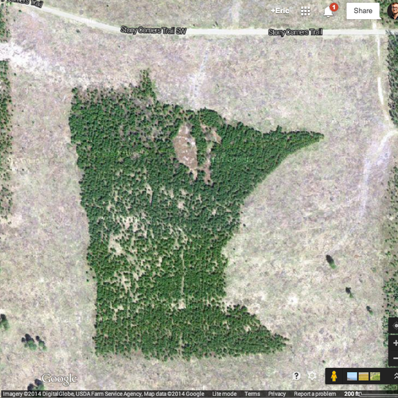 Google Map Saint Paul, Minnesota, USA - Nations Online Project