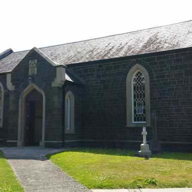 The new church, built in 1840.