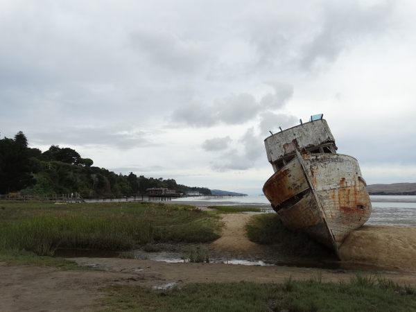Point Reyes Boat – Inverness, California - Atlas Obscura