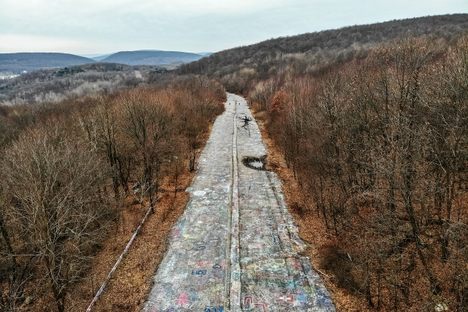Graffiti Highway, which once drew visitors from far and near, is now paved over.