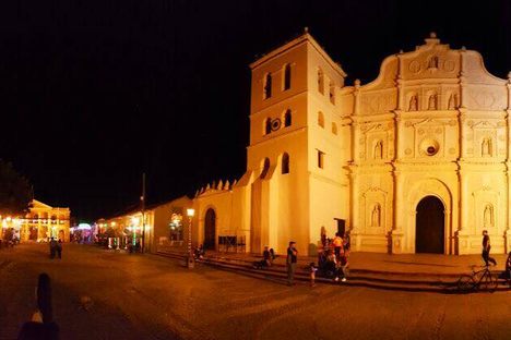 The Cathedral during Christmas.