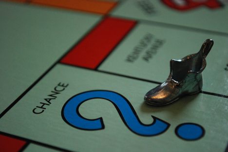Monopoly pieces always seem like the first things to get lost.