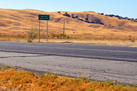 Rolling hills surround the site.