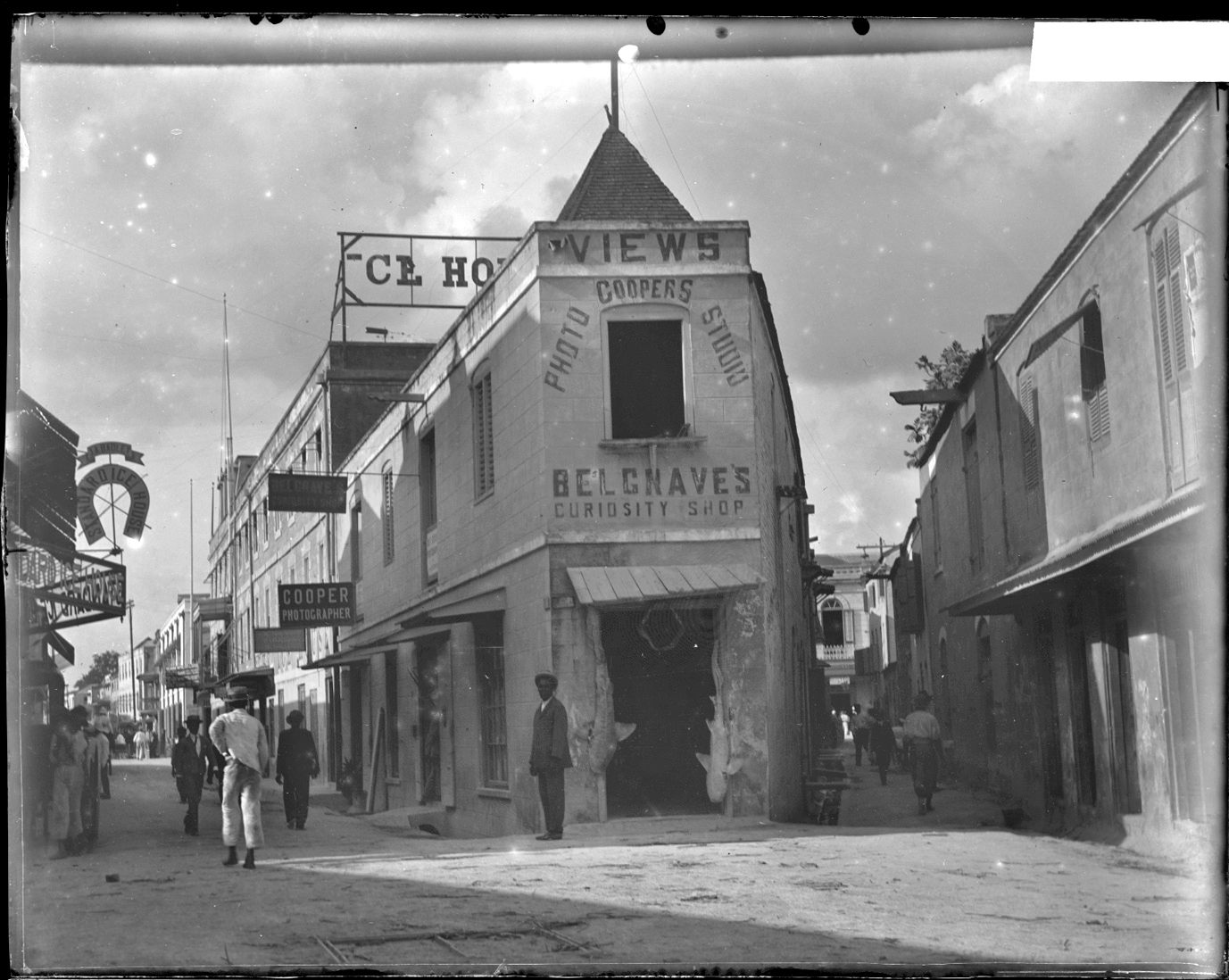 Cooper's Photo Studio and Belgrave's Curiosity Shop, Bridgetown, Barbados.