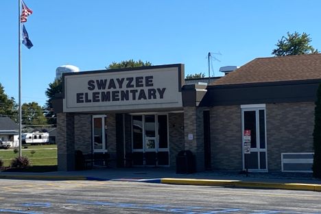 The only elementary school in the only Swayzee in the world