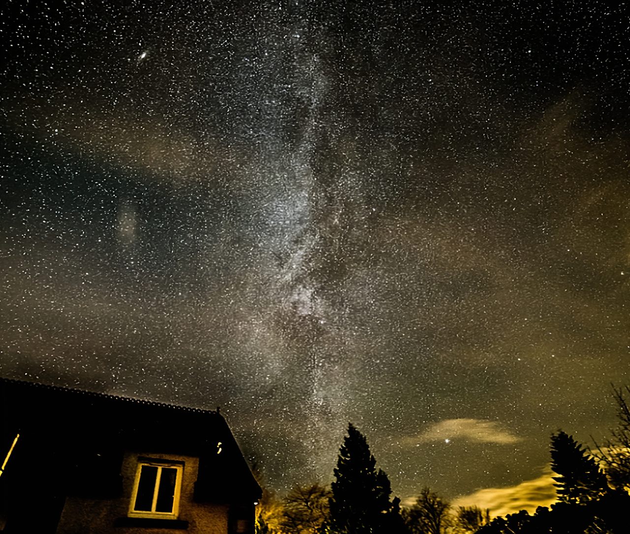 莫法特天文台的夜空。