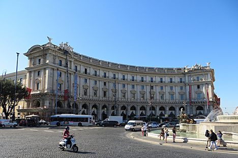 The hotel.